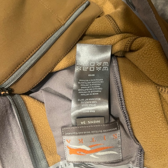 Sitka Dakota pant-34R - Picture 3 of 3